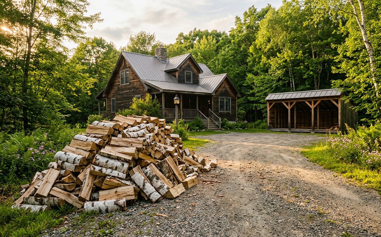 Когда покупать дрова к зиме